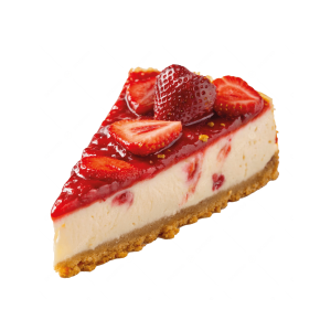 Cheesecake de fresa artesanal Kairos Chimbote
